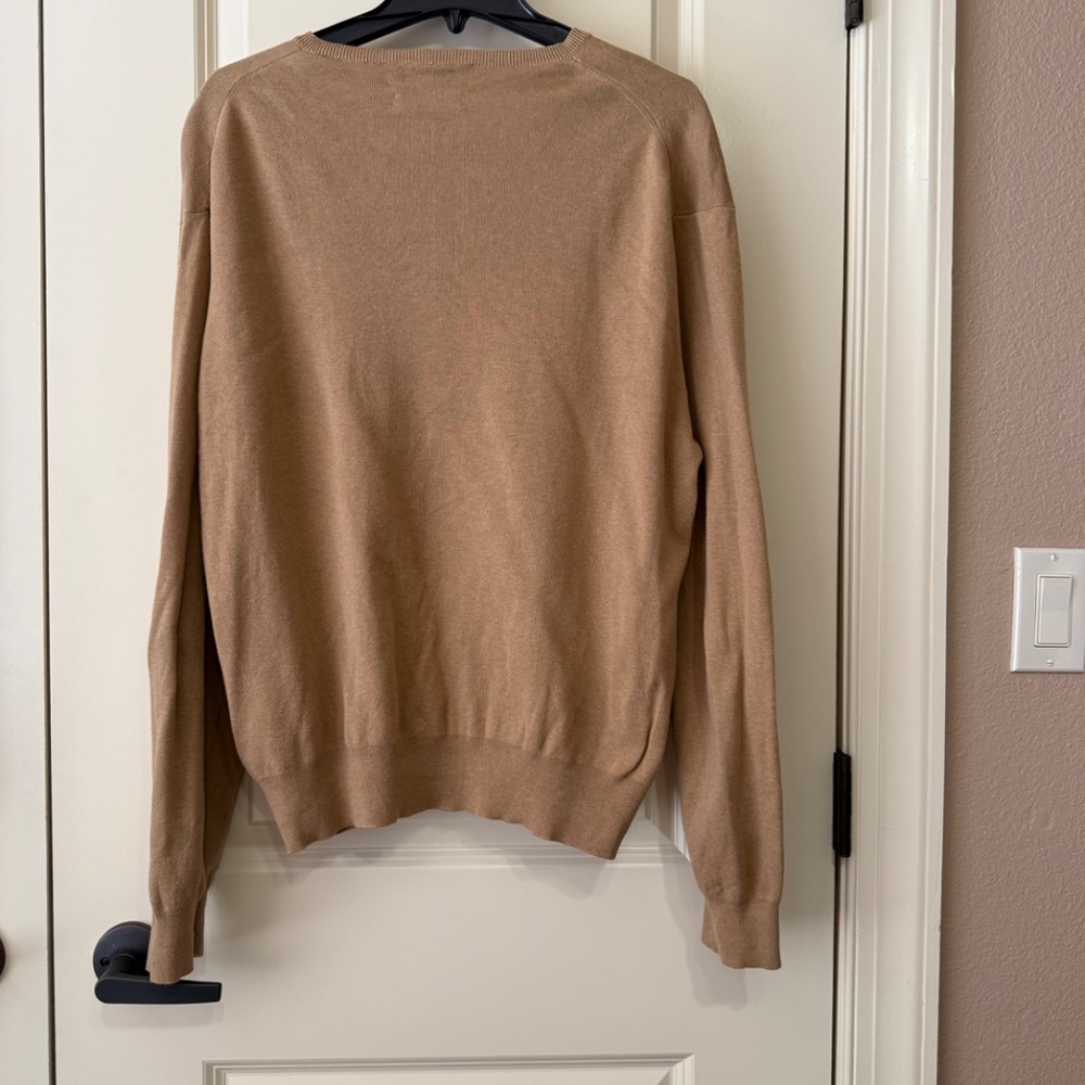 Polo Ralph Lauren V-Neck Cotton Sweater size XL - Picture 4 of 9